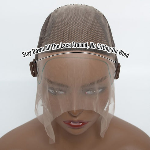 Maganda Rain 13x4 Transparente Spitze Lockere Tiefwellige Perücke